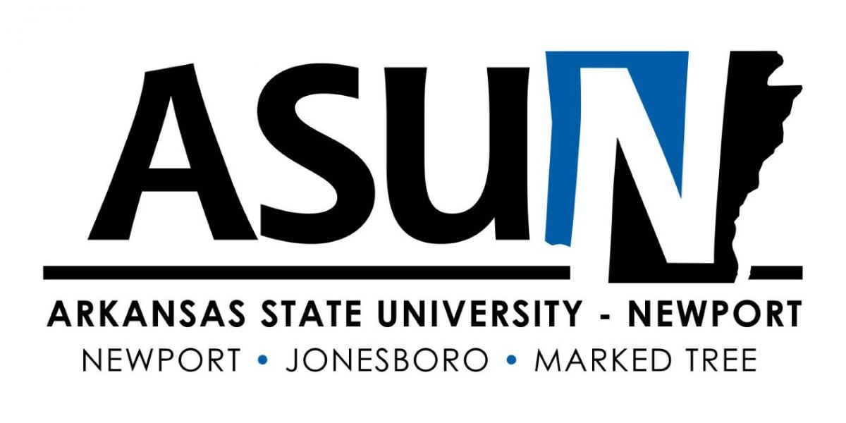 The new ASUN collegiate logo with the color variation of Persian Blue.