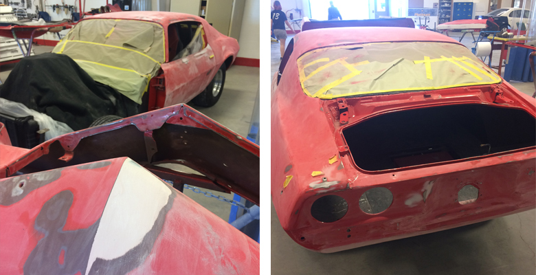 Hot Rod Blocked and Sanded