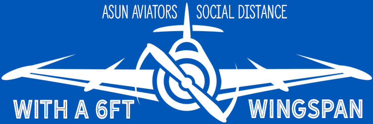 ASUN Aviators Social Distance with a 6ft wingspan