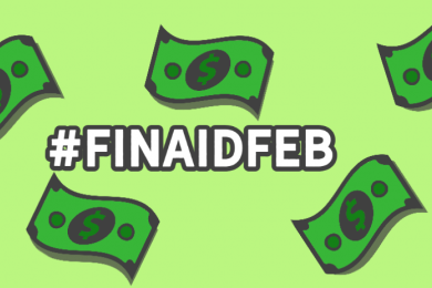 Financial Aid Awareness Month Hashtag